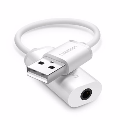 Fotografija izdelka Ugreen adapter za zvok USB-A na 3.5 mm Aux Bel - box