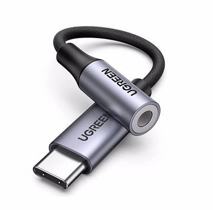Fotografija izdelka UGREEN USB-C na 3.5 mm avdio adapter za iPad Pro, Samsung...