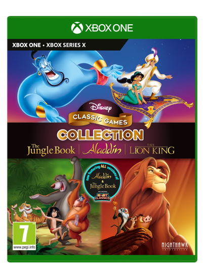 Fotografija izdelka Disney Classic Games Collection: The Jungle Book, Aladdin, & The Lion King (Xbox One)