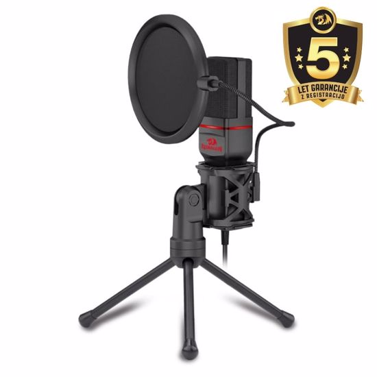 Fotografija izdelka REDRAGON SEYFERT GM100 GAMING MIKROFON