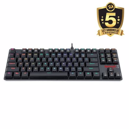 Fotografija izdelka REDRAGON APS TKL K607 RGB GAMING TIPKOVNICA, MODRA STIKALA