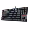 Fotografija izdelka REDRAGON APS TKL K607 RGB GAMING TIPKOVNICA, MODRA STIKALA