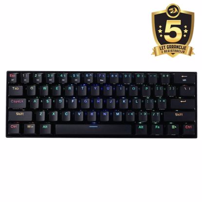 Fotografija izdelka REDRAGON DRACONIC K530RGB PRO BT/ŽIČNA MEHANSKA TIPKOVNICA, RJAVA STIKALA