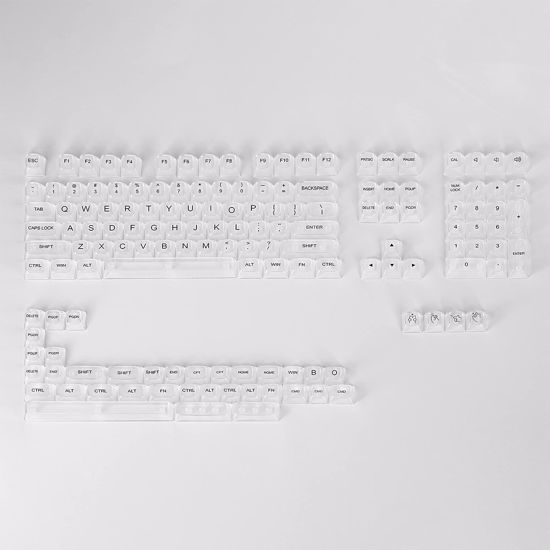 Fotografija izdelka KEYBOARD KEYCAPS - REDRAGON CRYSTAL A135 - 147 kos