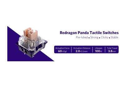 Fotografija izdelka REDRAGON PANDA A113 HP1 MEHANSKA STIKALA