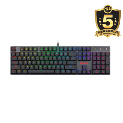 Fotografija izdelka GAMING TIPKOVNICA REDRAGON K535 APAS PRO RGB MODRA STIKALA
