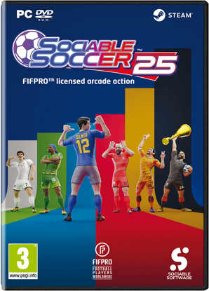 Fotografija izdelka Sociable Soccer 2025 (PC)