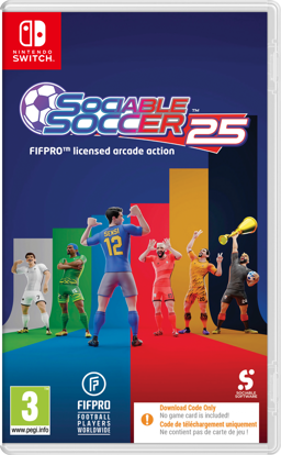 Fotografija izdelka Sociable Soccer 2025 (CIAB) (Nintendo Switch)