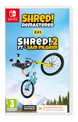 Fotografija izdelka Shred! Remastered & Shred! 2 Ft. Sam Pilgrim (CIAB) (Nintendo Switch)