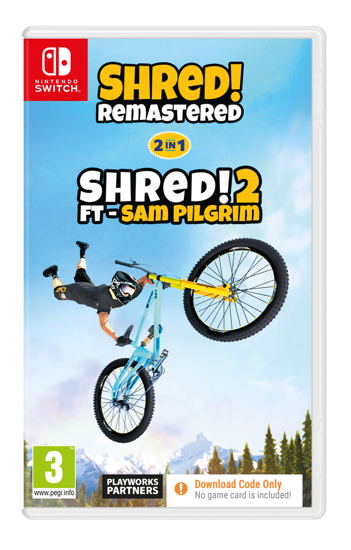 Fotografija izdelka Shred! Remastered & Shred! 2 Ft. Sam Pilgrim (CIAB) (Nintendo Switch)