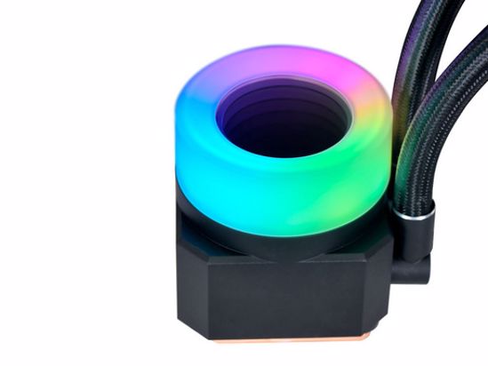 Fotografija izdelka Komplet za tekočinsko hlajenje AIO Liquid Cooler Lian Li GALAHAD II Trinity 360 Performance, črn