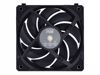 Fotografija izdelka Ventilator za ohišje Lian Li UNI FAN P28 PWM 120mm, 3 Pack + kontroler, črn