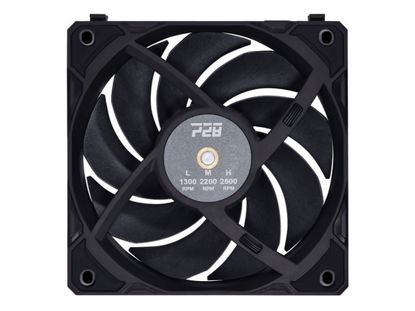 Fotografija izdelka Ventilator za ohišje Lian Li UNI FAN P28 PWM 120mm, 3 Pack + kontroler, črn