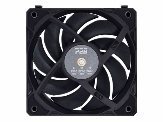 Fotografija izdelka Ventilator za ohišje Lian Li UNI FAN P28 PWM 120mm, 3 Pack + kontroler, črn