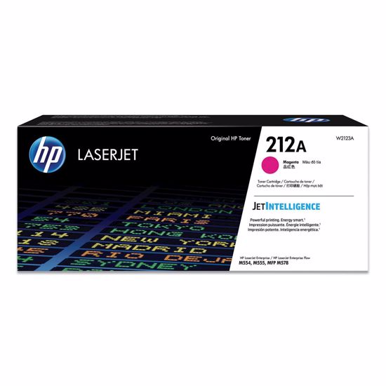 Fotografija izdelka Toner HP W2123A 212A Škrlaten Original