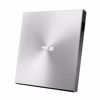 Fotografija izdelka ASUS SDRW-08U8M-U ZENDRIVE U8M ULTRASLIM DVD-RW USB-C srebrn zunanji zapisovalec