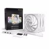Fotografija izdelka BE QUIET! LIGHT WINGS White High-Speed (BL103) triple pack RGB 140mm 4-pin PWM beli ventilator