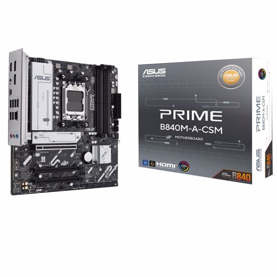 Fotografija izdelka ASUS PRIME B840M-A-CSM AM5 DDR5 ATX osnovna plošča