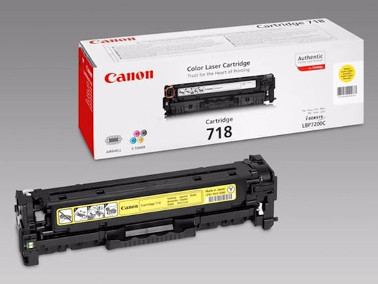 Fotografija izdelka Toner Canon CRG-718 Rumen Original