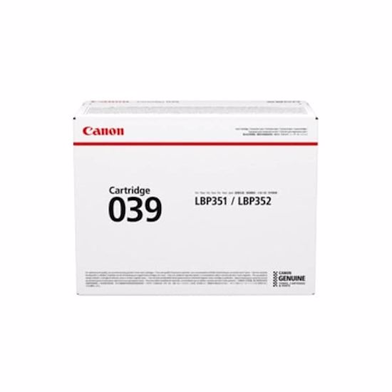 Fotografija izdelka Toner Canon CRG-039 Črn Original