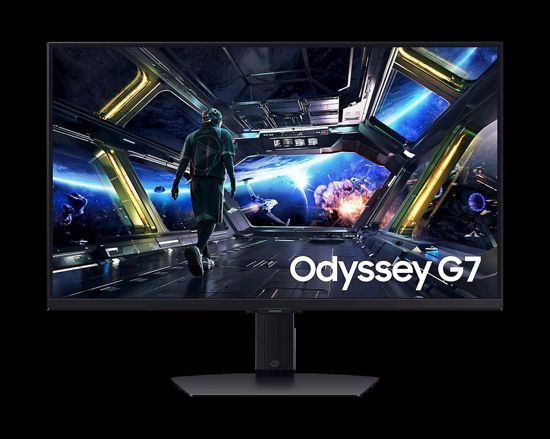 Fotografija izdelka Monitor Samsung 27" G70D Odyssey G7, IPS, 3840x2160, 2x HDMI, DP, USB, W-Fi, BT