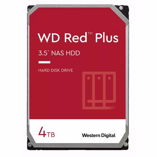 Fotografija izdelka WD Red plus 4TB 3,5" SATA3 256MB (WD40EFPX) NAS trdi disk