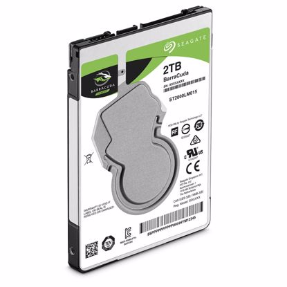 Fotografija izdelka SEAGATE BarraCuda 2TB 2,5" SATA3 128MB 7mm 5400obr/min (ST2000LM015) trdi disk