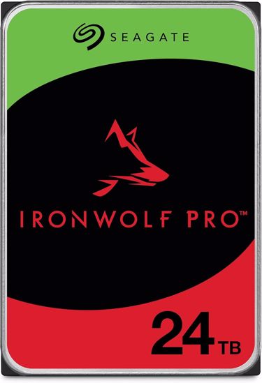Fotografija izdelka Seagate NAS 24TB 7200 512MB SATA 3 6Gb/s IronWolf PRO trdi disk za NAS