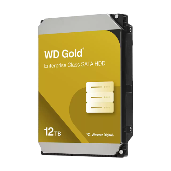 Fotografija izdelka WD 12TB GOLD 3,5" SATA 6Gb/s 7200rpm 512MB HDD disk