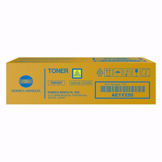Fotografija izdelka Konica Minolta original toner TNP-92 AE1Y250 Rumen Original