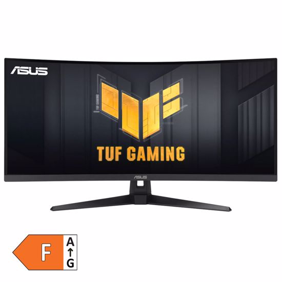 Fotografija izdelka ASUS TUF VG34VQ3B 86,4cm (34") UWQHD VA 180Hz DP/HDMI HDR400 FreeSync zvočniki ukrivljen gaming monitor