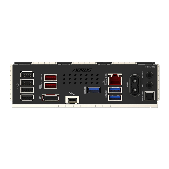 Fotografija izdelka GIGABYTE Z890 AORUS ELITE WIFI7, DDR5, SATA3, USB4, DP, 2.5GbE, WIFI 7, LGA1851 ATX