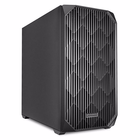 Fotografija izdelka SHARKOON MK3 mATX črno ohišje