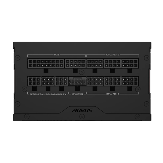 Fotografija izdelka Gigabyte AORUS Elite P1000W PLATINUM modularni napajalnik