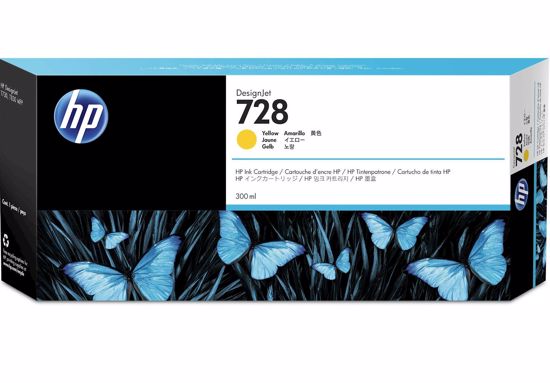Fotografija izdelka Kartuša HP 728  F9K15A Rumena Original
