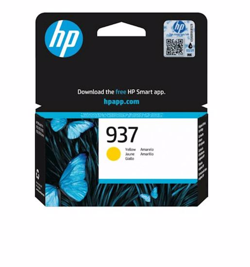 Fotografija izdelka Kartuša HP 937 4S6W4NE Rumena Original