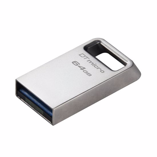Fotografija izdelka KINGSTON DataTraveler Micro 64GB USB 3.2 Gen 1 (DTMC3G2/64GB) USB ključ