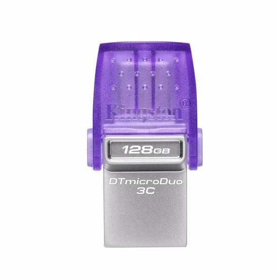 Fotografija izdelka KINGSTON MicroDuo 3C 128GB USB3.2 Gen1 (DTDUO3CG3/64GB) USB ključ