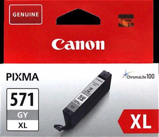 Fotografija izdelka Kartuša CANON CLI-571XL Siva Original
