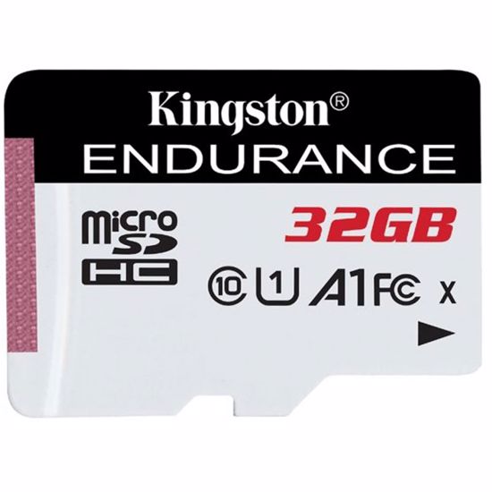 Fotografija izdelka KINGSTON High Endurance microSD 32GB Class 10 UHS-I U3 (SDCE/32GB) spominska kartica