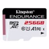 Fotografija izdelka KINGSTON High Endurance microSD 256GB Class 10 UHS-I U3 (SDCE/256GB) spominska kartica
