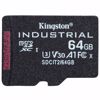 Fotografija izdelka KINGSTON Industrial microSD (SDXC) 64GB Class 10 UHS-I U3 (SDCIT2/64GB) spominska kartica