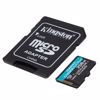 Fotografija izdelka KINGSTON Canvas Go! Plus microSD 256GB Class 10 UHS-I U3 V30 A2 adapter (SDCG4/256GB) spominska kartica