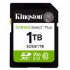 Fotografija izdelka KINGSTON Canvas Select Plus SD 1TB Class10 UHS-I (SDS3/1TB) spominska kartica
