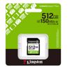 Fotografija izdelka KINGSTON Canvas Select Plus SD 512GB Class10 UHS-I (SDS3/512GB) spominska kartica