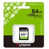 Fotografija izdelka KINGSTON Canvas Select Plus SD 64GB Class10 UHS-I (SDS3/64GB) spominska kartica