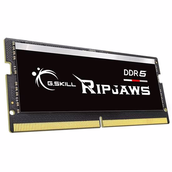Fotografija izdelka G.SKILL Ripjaws 16GB (1x16GB) 5600MT/s DDR5 SO-DIMM CL40 F5-5600S4040A16GX1-RS ram pomnilnik