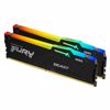 Fotografija izdelka KINGSTON Fury Beast 64GB (2x16GB) 6400MT/s DDR5 CL32 EXPO KF564C32BBEAK2-64 RGB ram pomnilnik