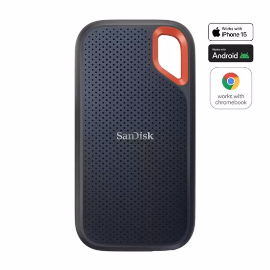 Fotografija izdelka SANDISK Extreme Portable 4TB USB 3.2 Gen 1 (SDSSDE61-4T00-G25) zunanji prenosni SSD disk