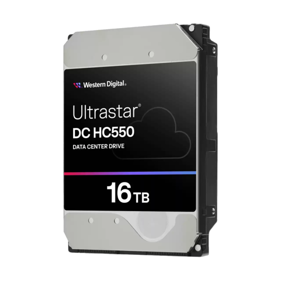 Fotografija izdelka HGST/WD 16TB UltraStar DC HC550 3,5" SATA 6Gb/s 7200rpm 512MB HDD disk
